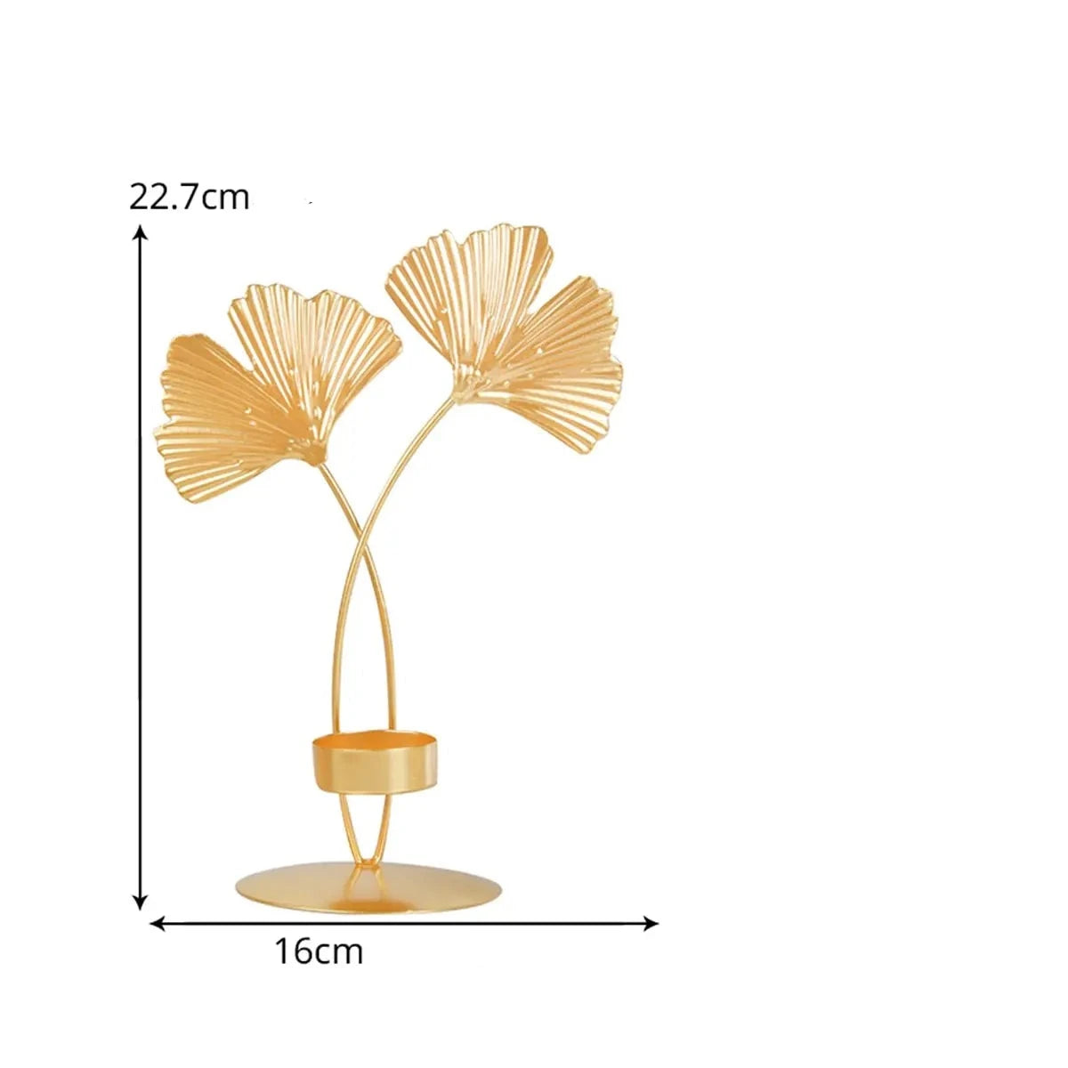 Castiçal Ginkgo Gold