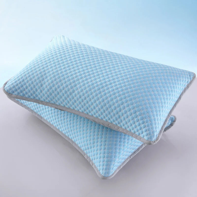 1pc-Summer Cool Bean Pillowcase - Breathable Air Conditioning Pillow Cover for Hot Sleepers No Insert Included 48 x 74cm