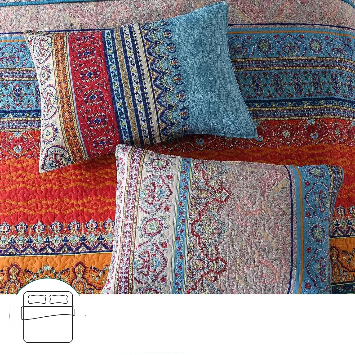 Conjunto de Edredom Bohemian