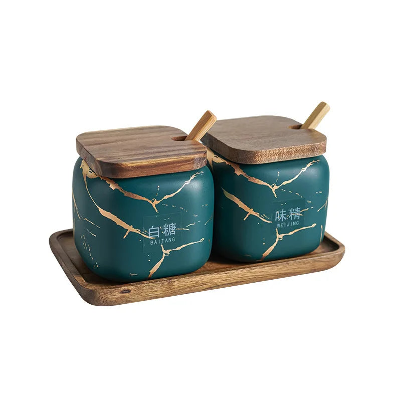 Porta Tempero Mármore Japonês - Cafezi