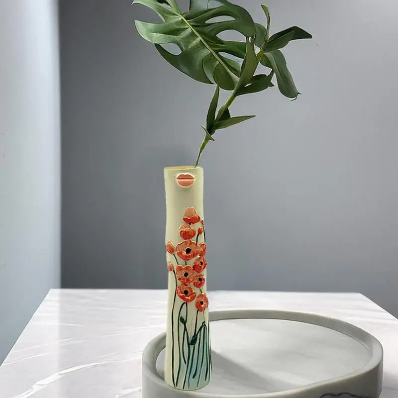 Vaso Decorativo Rosto Romântico