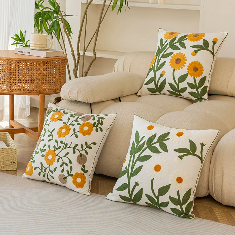 Capa de Almofada Flower