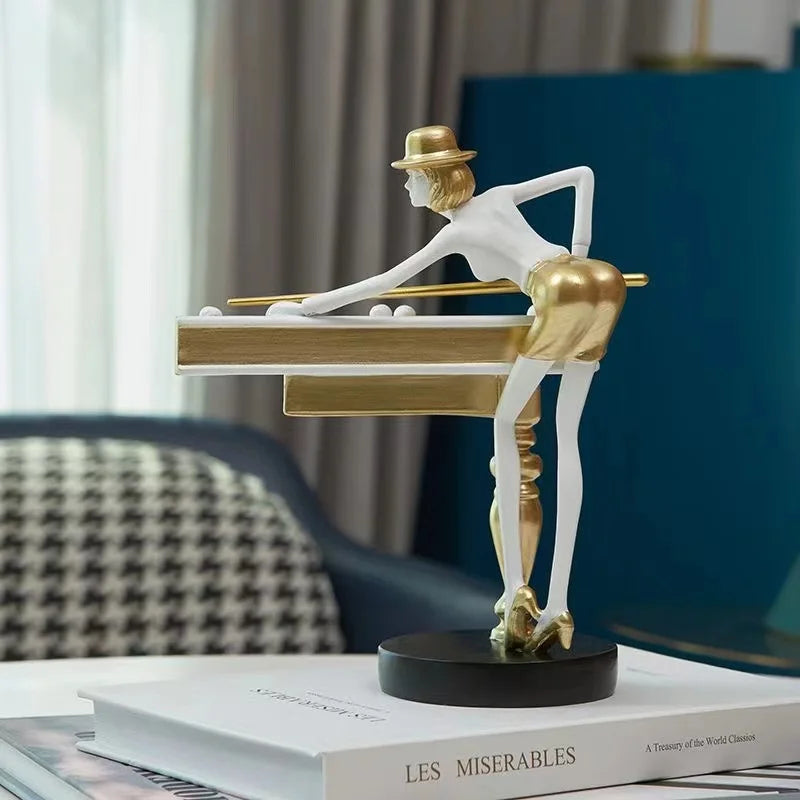 Escultura Bilhar Europeia