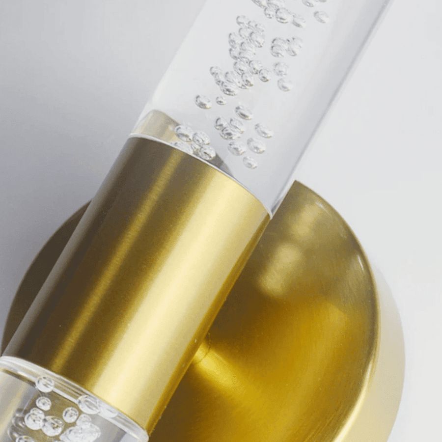 Luminária de Parede Crystal Gold