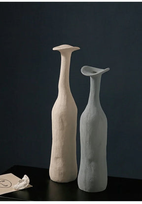 Vaso De Arranjo De Flores De Estilo Nórdico, Decoração De Casa Moderna, Cor Morandi, Arte Simples, Decoração De Sala De Estar Primitiva