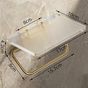 Porta Papel Higiênico Acrílico