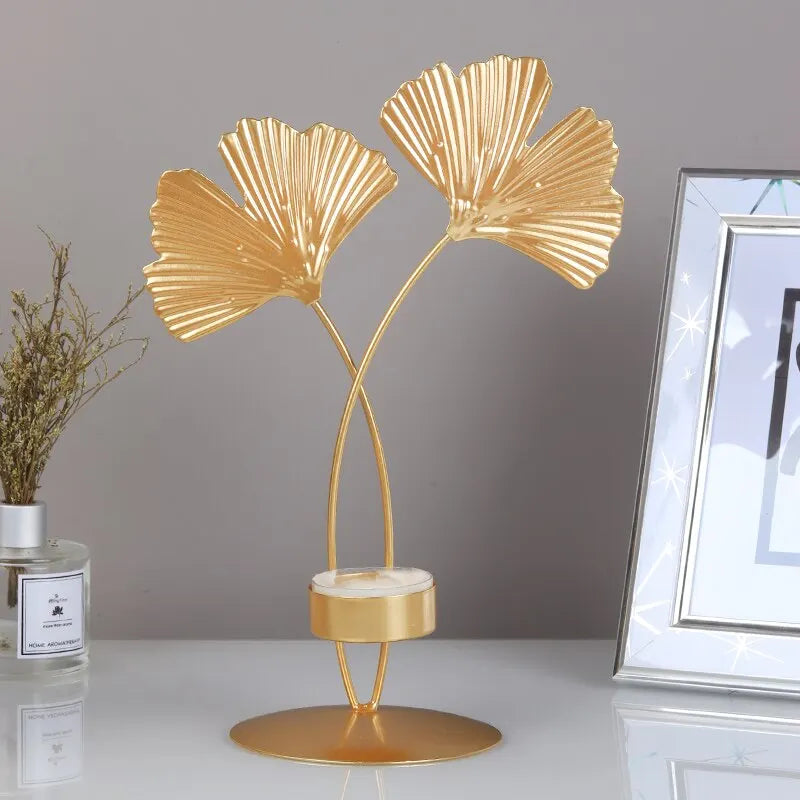 Castiçal Ginkgo Gold