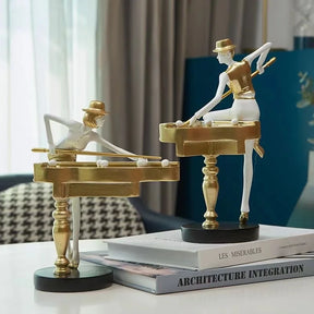 Escultura Bilhar Europeia