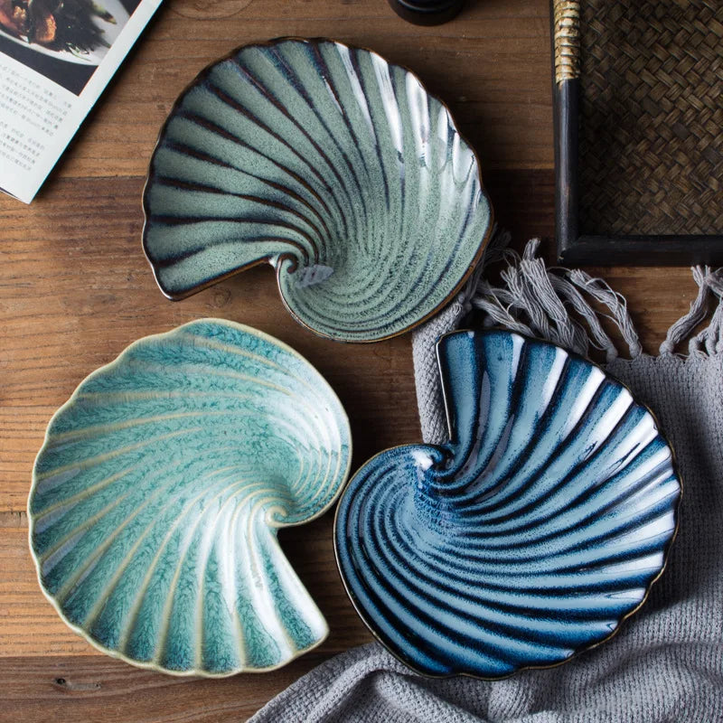 Prato Decorativo Conch