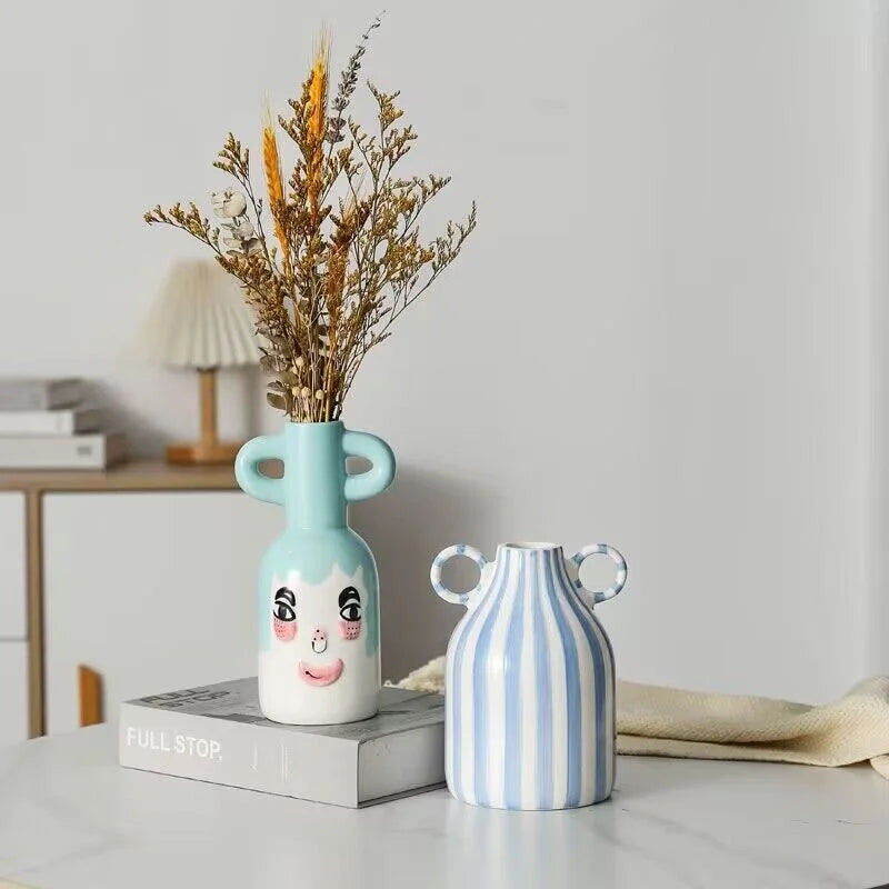 Vaso Decorativo Listrado