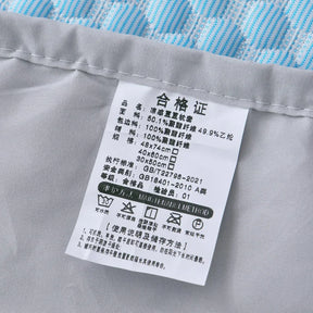 1pc-Summer Cool Bean Pillowcase - Breathable Air Conditioning Pillow Cover for Hot Sleepers No Insert Included 48 x 74cm