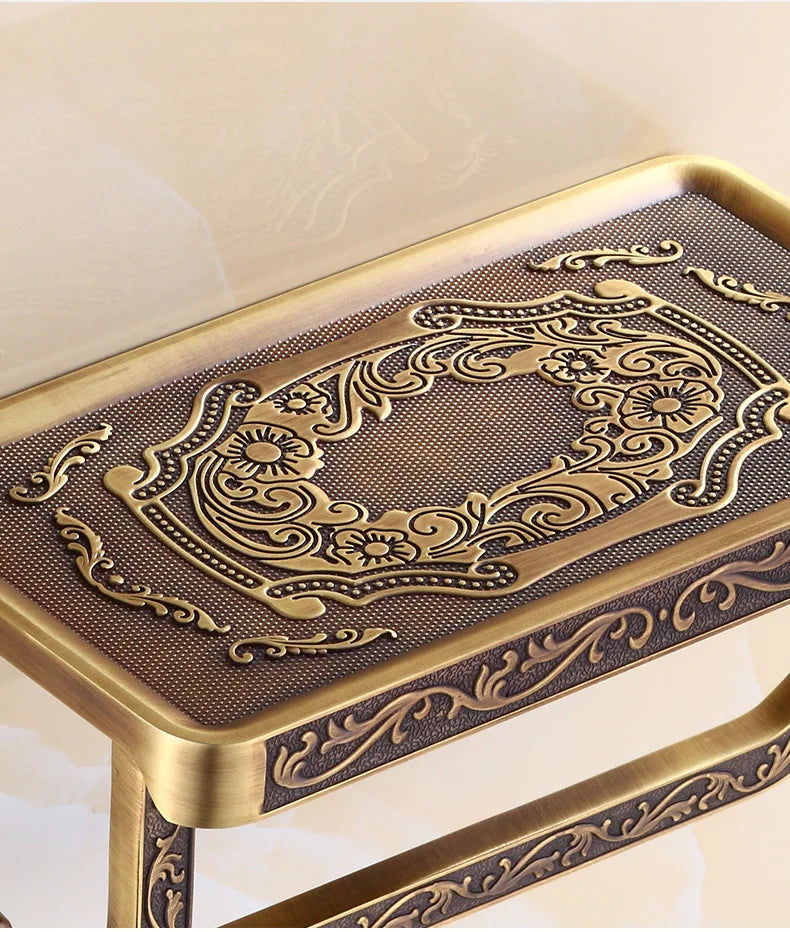 Porta Papel Higiênico Bronze