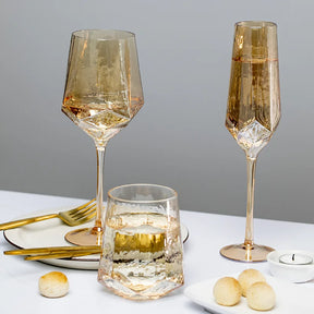 Taça de Vidro Gold