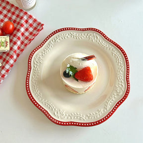 Prato Sobremesa Porcelain
