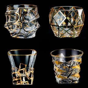 Copo de Vidro Gold