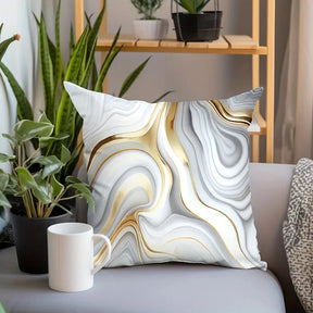 Capa de Almofada Marble