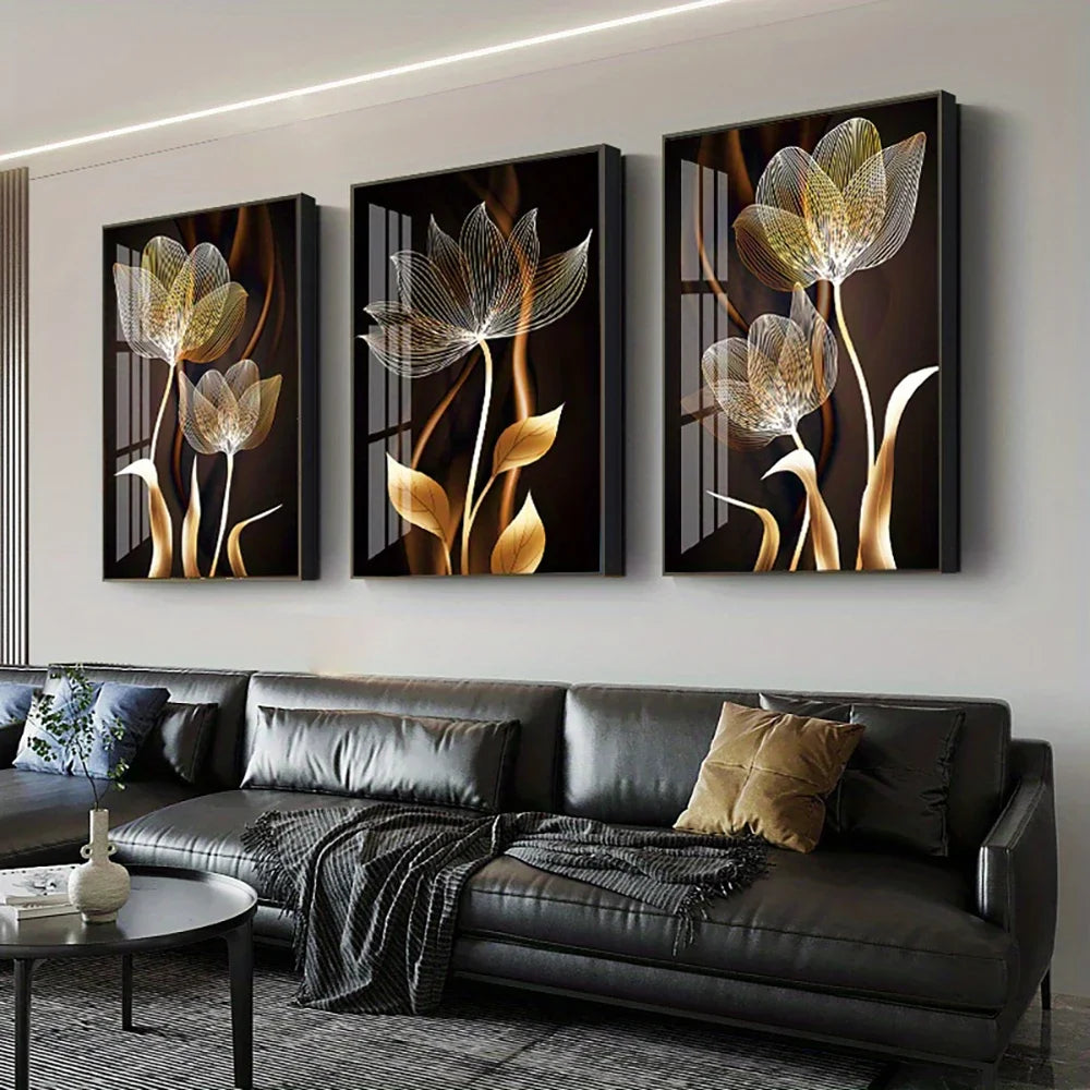 Quadro Decorativo Flor Abstrata