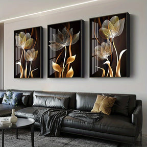 Quadro Decorativo Flor Abstrata